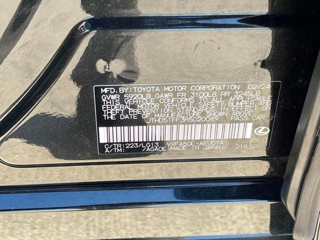 Photo of 2024 Obsidian Lexus LS 500