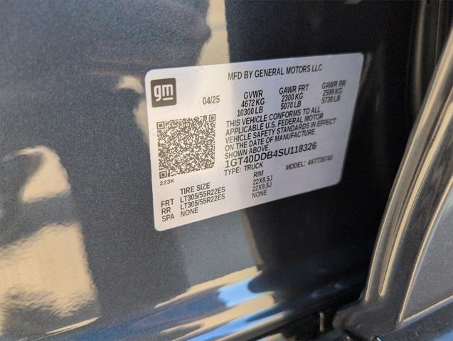 Photo of 2025 Graphite Blue Metallic GMC HUMMER EV Pickup