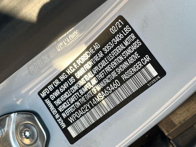 Photo of 2021 Carrara White Metallic Porsche Taycan