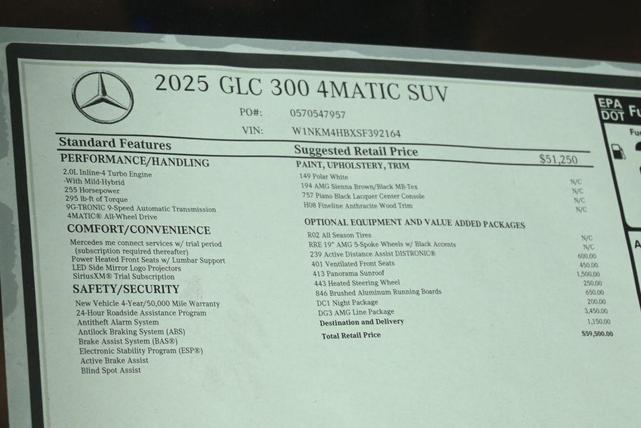 Photo of 2025 White Mercedes-Benz GLC 300