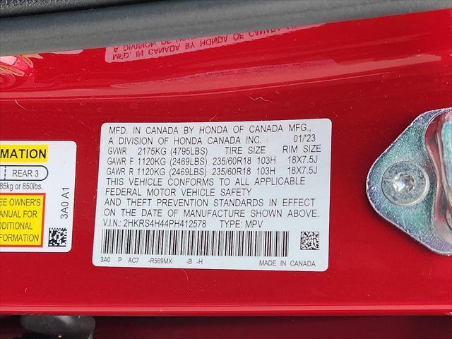Photo of 2023 Radiant Red Metallic Honda CR-V