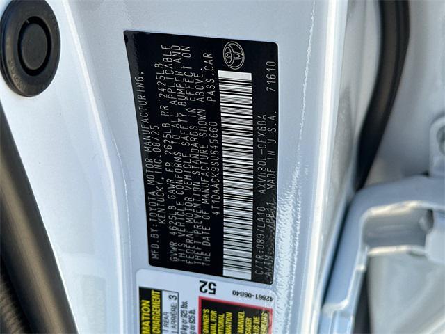 Photo of 2025 Wind Chill Pearl Toyota Camry