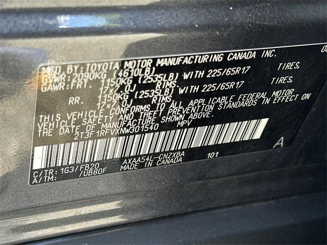 Photo of 2022 Magnetic Gray Toyota RAV4