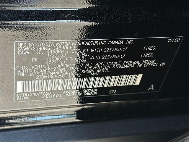 Photo of 2021 Midnight Black Toyota RAV4