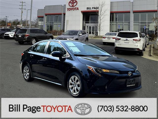 Photo of 2024 Midnight Black Metallic Toyota Corolla