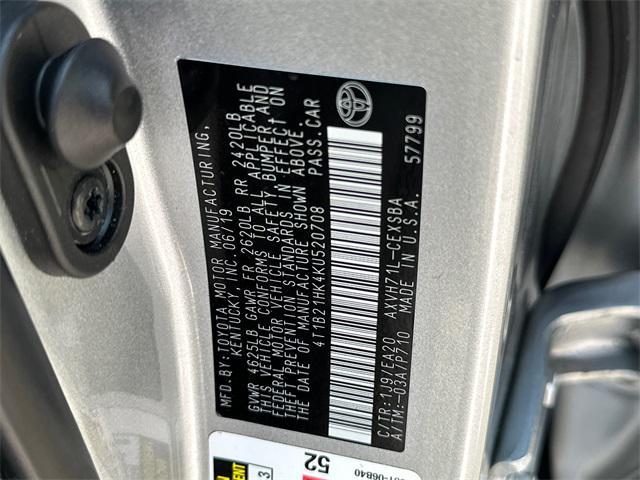 Photo of 2019 Celestial Silver Toyota Camry Hybrid