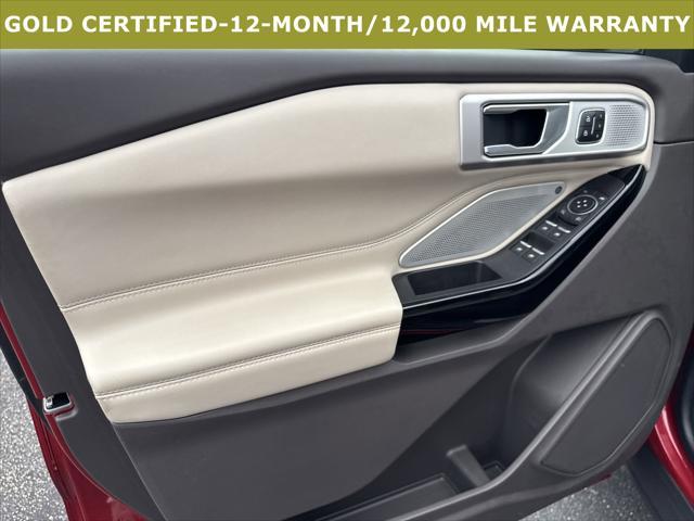 Photo of 2022 Rapid Red Metallic Tinted Clearcoat Ford Explorer