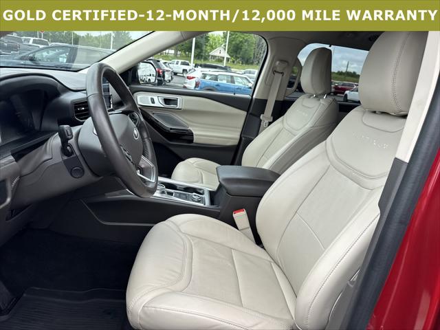 Photo of 2022 Rapid Red Metallic Tinted Clearcoat Ford Explorer
