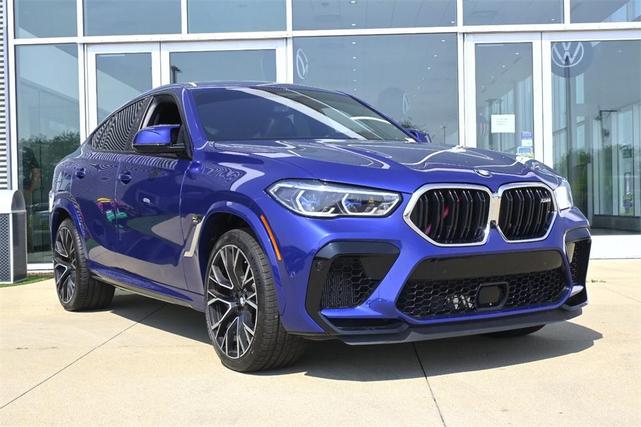 Photo of 2022 Marina Bay Blue Metallic BMW X6 M