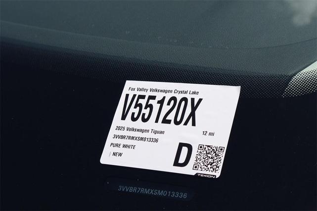 Photo of 2025 Pure White Volkswagen Tiguan