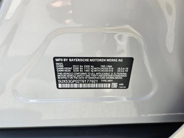 Photo of 2026 Mineral White BMW X3