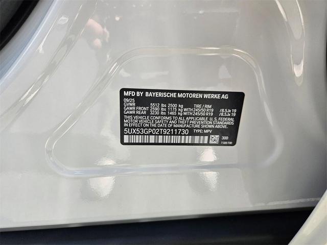 Photo of 2026 Alpine White BMW X3