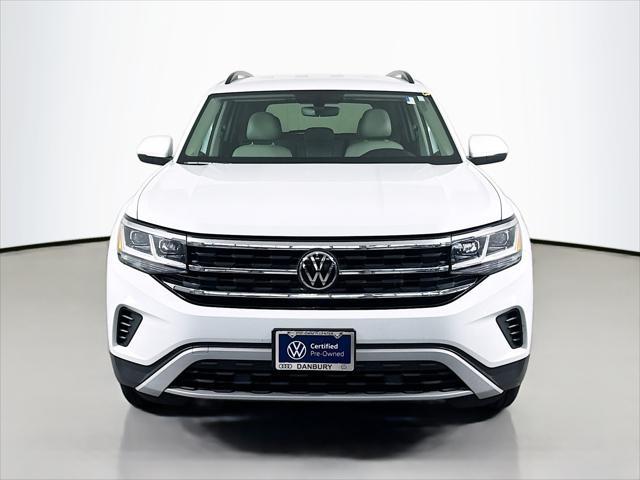 Photo of 2022 Pure White Volkswagen Atlas