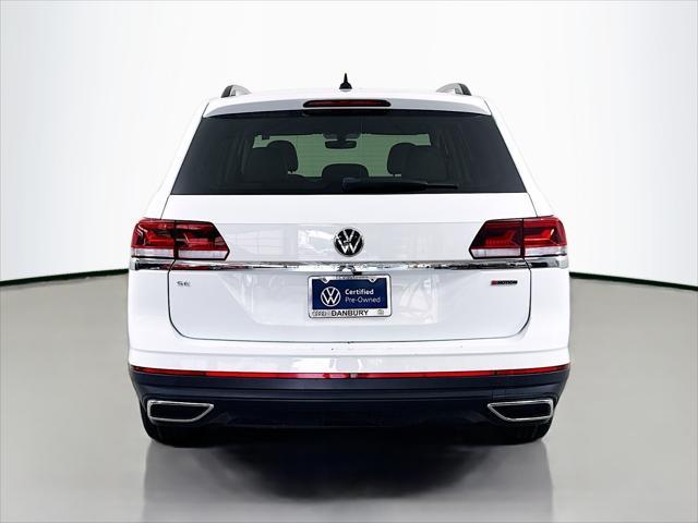 Photo of 2022 Pure White Volkswagen Atlas