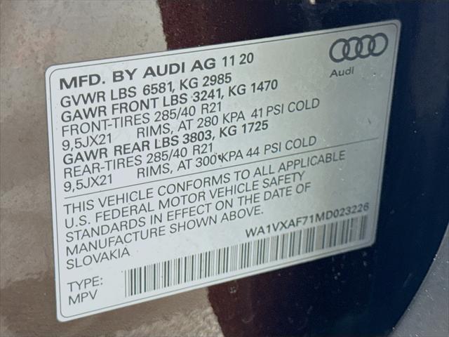 Photo of 2021 Barrel Brown Metallic Audi Q7