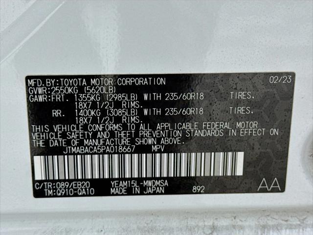 Photo of 2023 Wind Chill Pearl Toyota bZ4X