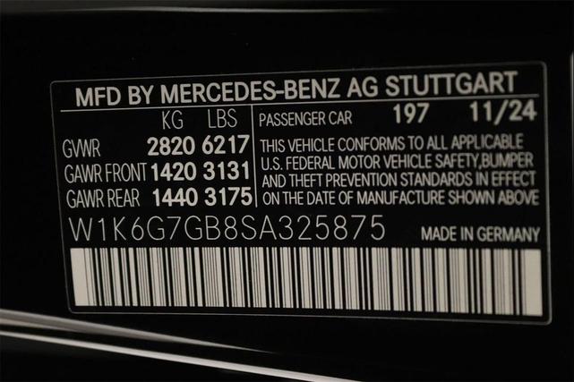 Photo of 2025 Obsidian Black Metallic Mercedes-Benz S-Class