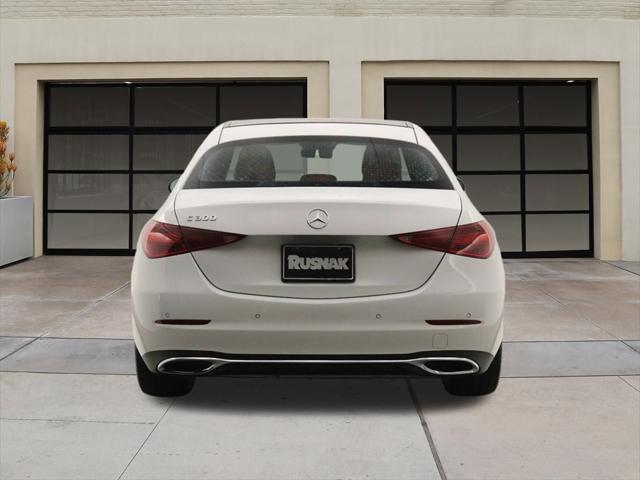 Photo of 2025 Polar White Mercedes-Benz C-Class