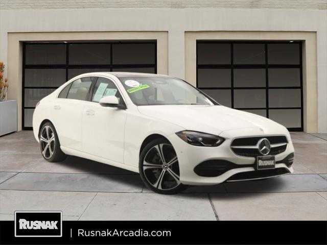 Photo of 2025 Polar White Mercedes-Benz C-Class