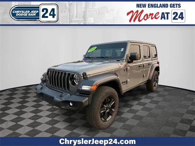 Photo of 2021 Sting-Gray Clear Coat Jeep Wrangler Unlimited