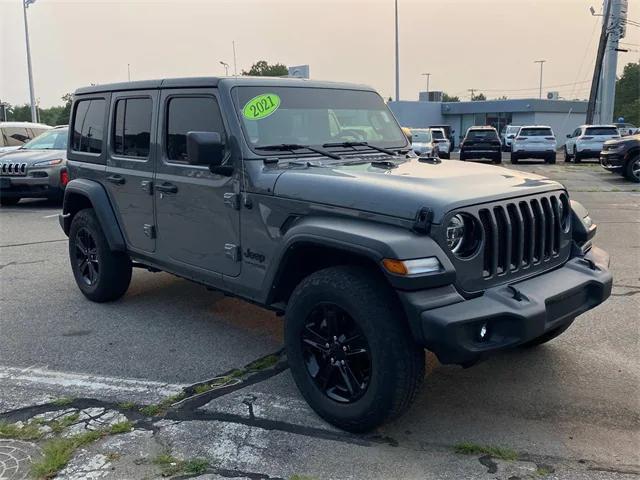 Photo of 2021 Sting-Gray Clear Coat Jeep Wrangler Unlimited