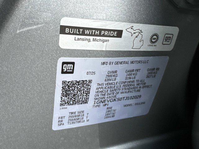 Photo of 2026 Sterling Gray Metallic Chevrolet Traverse
