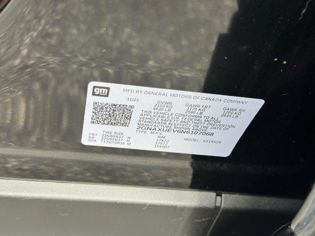 Photo of 2022 Mosaic Black Metallic Chevrolet Equinox
