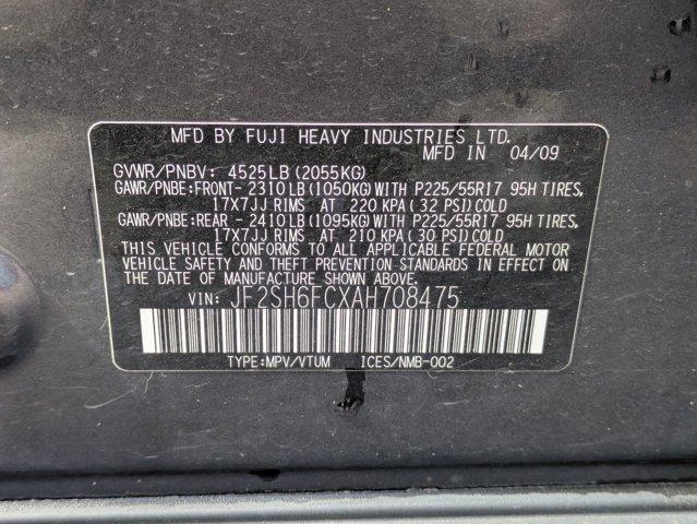 Photo of 2010 Dark Gray Metallic Subaru Forester