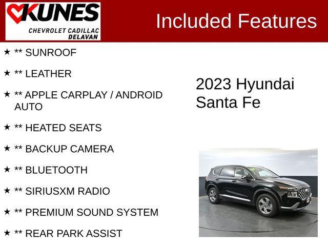 Photo of 2023 Twilight Black Hyundai SANTA FE