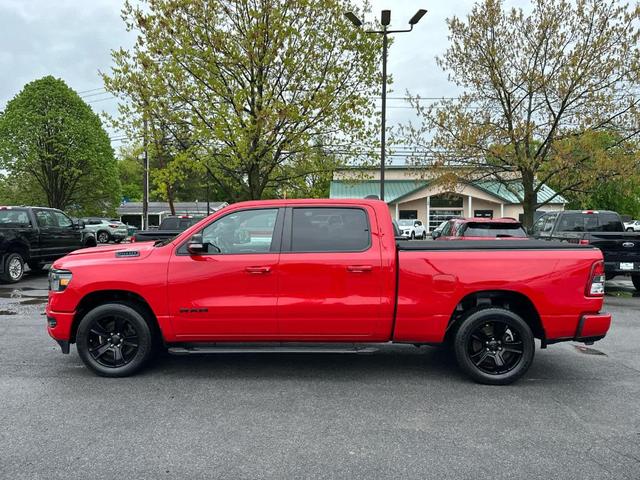 Photo of 2022 Flame Red Clearcoat RAM 1500