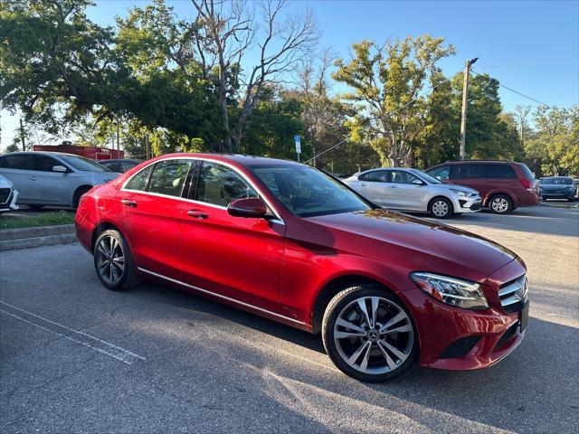 Photo of 2021 designo Cardinal Red Metallic Mercedes-Benz C-Class