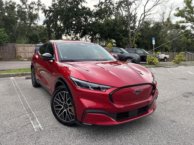 Photo of 2024 Rapid Red Metallic Tinted Clearcoat Ford Mustang Mach-E