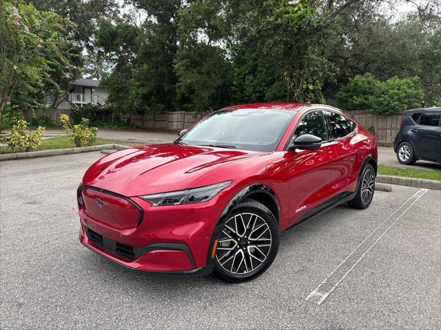 Photo of 2024 Rapid Red Metallic Tinted Clearcoat Ford Mustang Mach-E