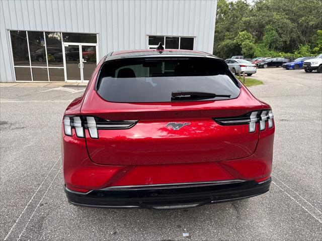 Photo of 2024 Rapid Red Metallic Tinted Clearcoat Ford Mustang Mach-E