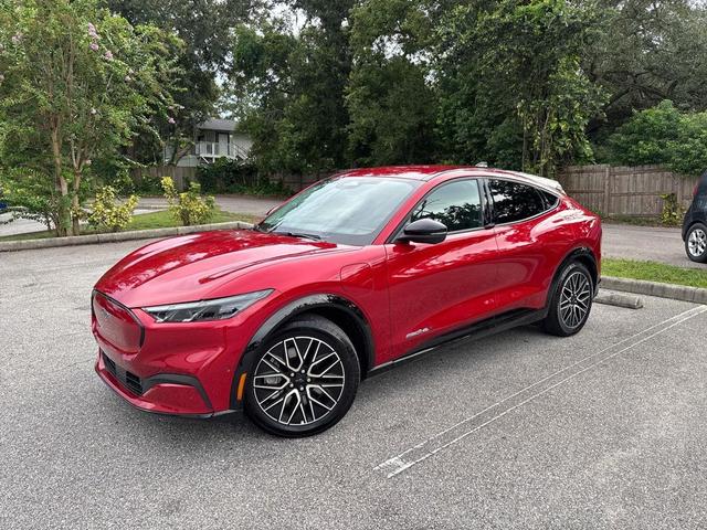 Photo of 2024 Rapid Red Metallic Tinted Clearcoat Ford Mustang Mach-E