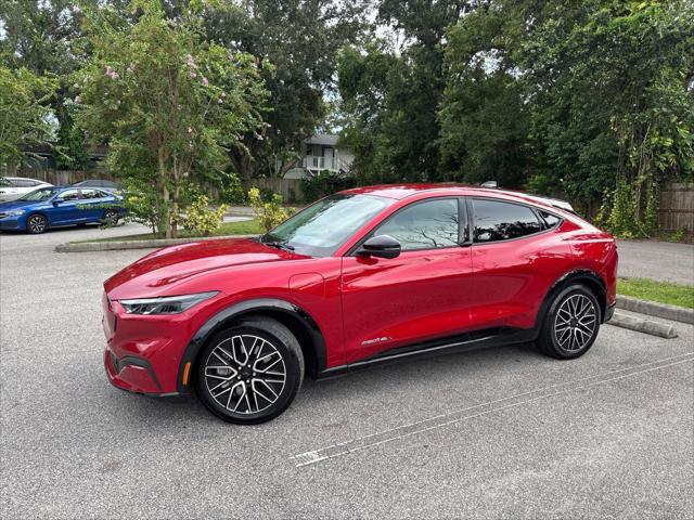 Photo of 2024 Rapid Red Metallic Tinted Clearcoat Ford Mustang Mach-E