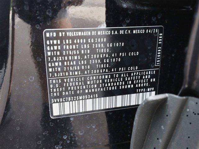 Photo of 2025 Deep Black Pearl Volkswagen Taos