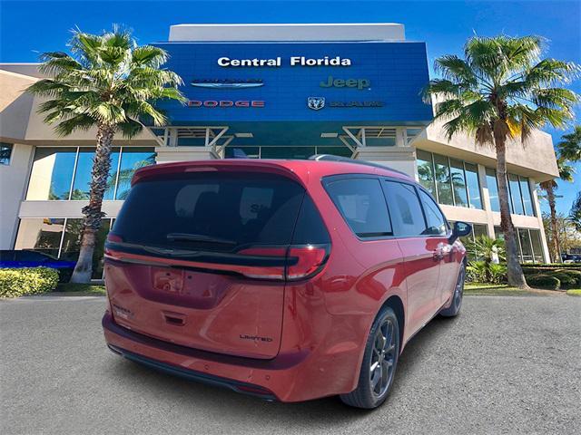 Photo of 2025 Red Hot Pearlcoat Chrysler Pacifica