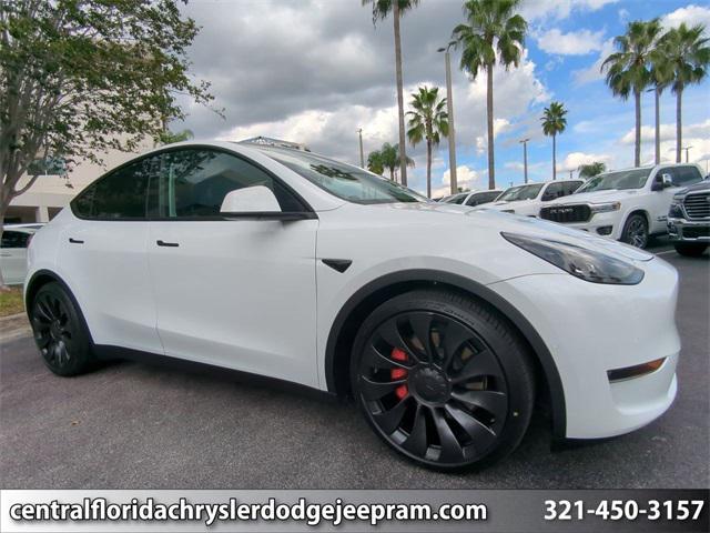 Photo of 2022 Pearl White Multi-Coat Tesla Model Y