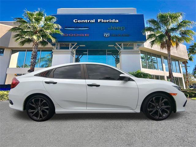 Photo of 2020 Platinum White Pearl Honda Civic