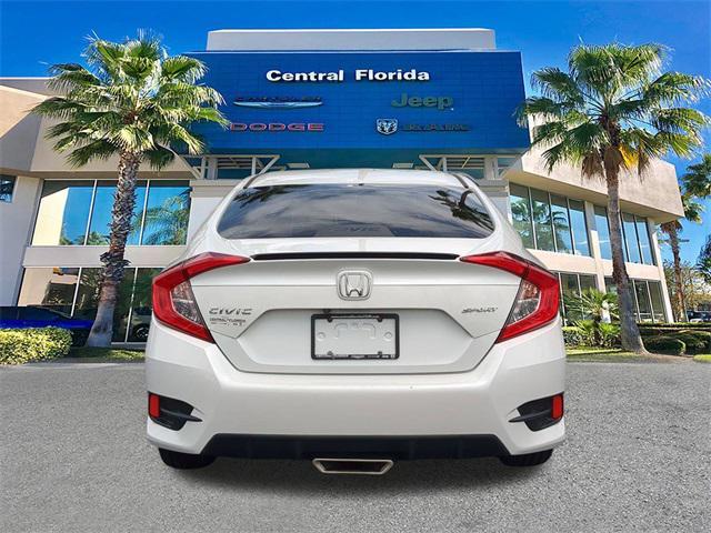 Photo of 2020 Platinum White Pearl Honda Civic