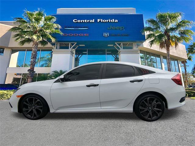 Photo of 2020 Platinum White Pearl Honda Civic