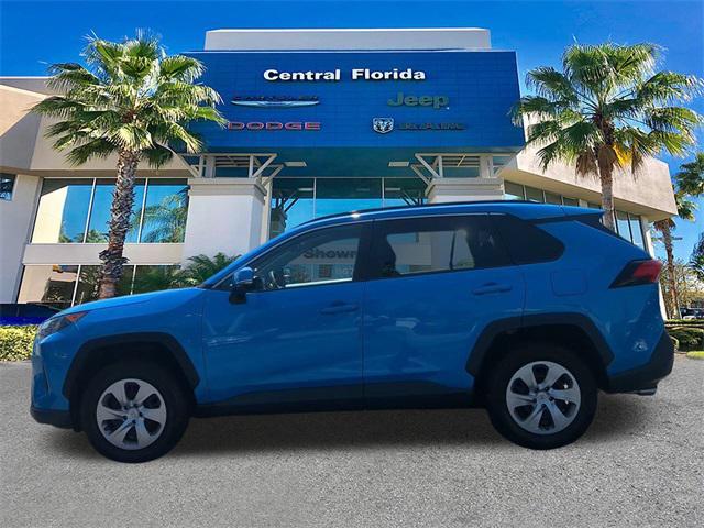 Photo of 2019 Blue Flame Toyota RAV4