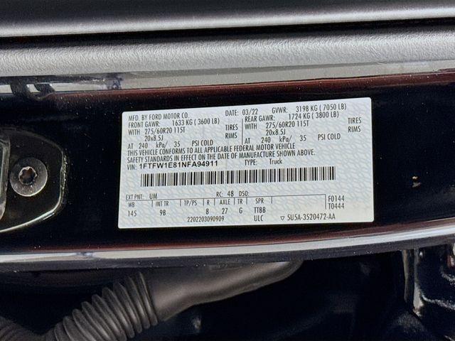 Photo of 2022 Black Metallic Ford F-150