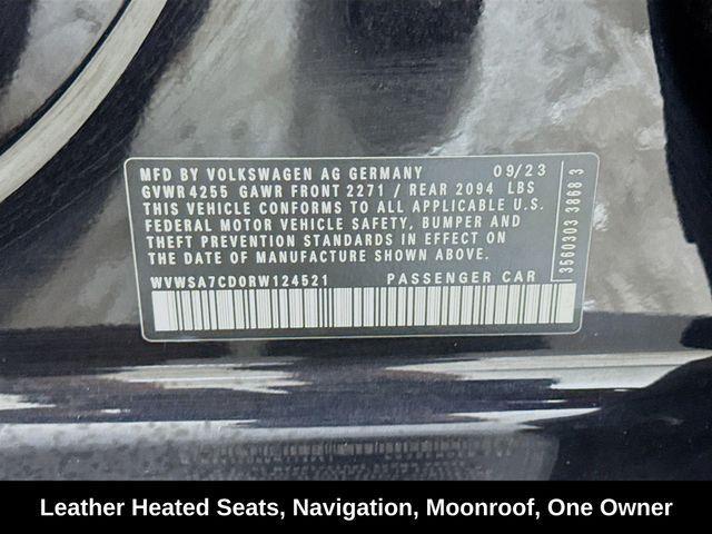 Photo of 2024 Deep Black Pearl Effect Volkswagen Golf GTI