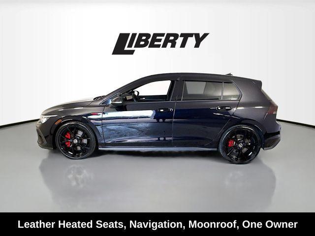 Photo of 2024 Deep Black Pearl Effect Volkswagen Golf GTI