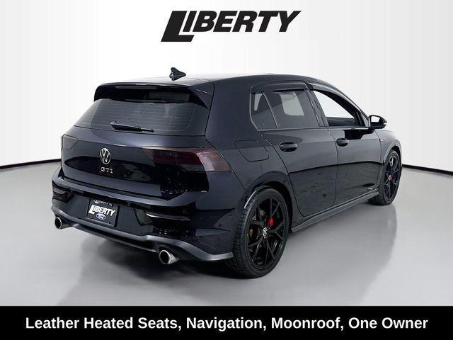 Photo of 2024 Deep Black Pearl Effect Volkswagen Golf GTI