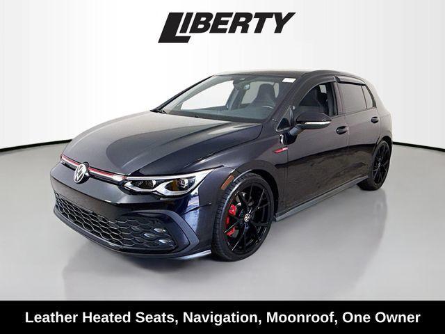 Photo of 2024 Deep Black Pearl Effect Volkswagen Golf GTI
