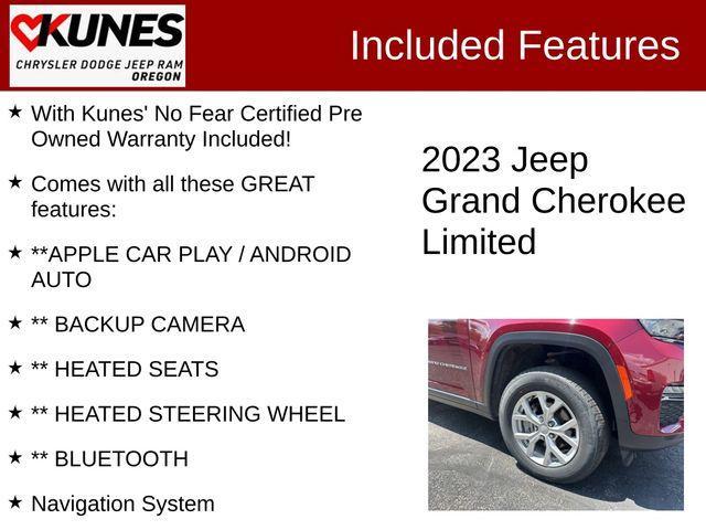Photo of 2023 Velvet Red Pearlcoat Jeep Grand Cherokee