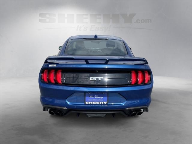 Photo of 2022 Atlas Blue Metallic Ford Mustang
